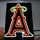 Angels Baseball Neon Sign