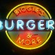 Biggies Burger Neon Sign After