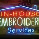 In-House Embroidery Neon Sign
