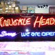 Knuckle Heads Bar Custom Neon Open Sign
