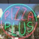 Pizza Plus Custom Neon Sign